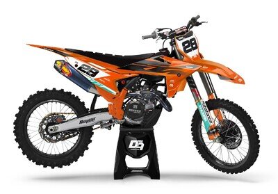 KTM Motocross MX Graphics Decal Sticker Kit SparkX|SX XC XCF EXC EXCF All Models
