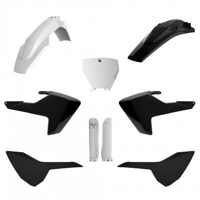 POLISPORT Full Plastic Kit Husqvarna TC/FC (2016-18) OEM / BLACK