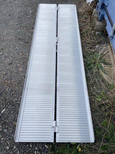 8 1/2 Foot Loading Aluminium Ramp Heavy Duty 800KG