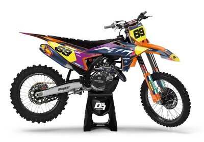 KTM Motocross MX Graphics Decal Sticker Kit Pesaz| SX XC XCF EXC EXCF All Models