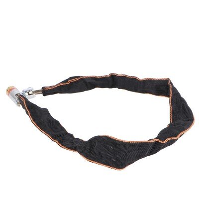 Durable Bike Chain Lock Heavy Duty Anti Theft Black Security Lock