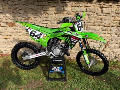 KAWASAKI KX 85 2023 BIG WHEEL KIDS MOTOCROSS BIKE. VERY TIDY! SX TC MX YZ CR RM