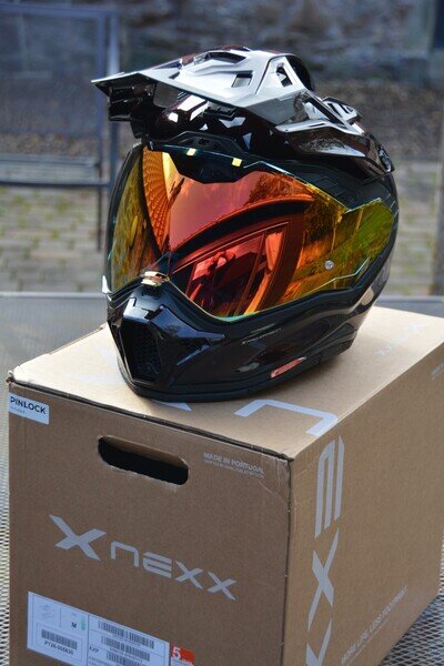 Nexx Rally Carbon Namib Adventure Motorcycle helmet - Size Medium