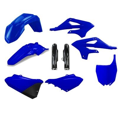 Polisport Yamaha Plastic Kit YZ 85 2022 2026 Blue Black Motocross Fairings