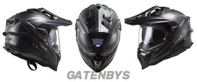 LS2 MX701 Explorer Carbon Fibre Motorcycle Adventure Helmet Enduro Dual