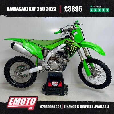 KAWASAKI KXF 250 2023 Motocross Bike 250cc @EmotoUK - Finance Available