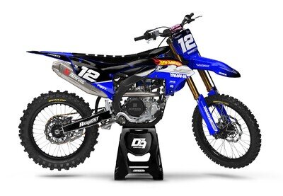 Yamaha Motocross MX Graphics Decal Sticker Kit Yaqera | YZ YZF WR All Models