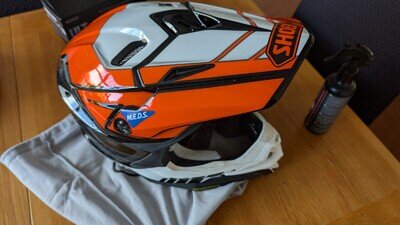 Shoei VFX-WR 06 Jammer TC8 Road Legal Off Road MX Enduro Motorcycle Bike Helmet