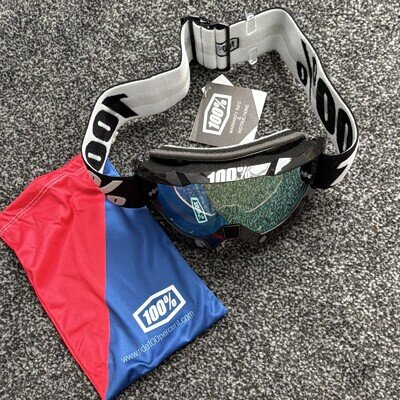 100% Mx Motor Racing Motocross Goggles Off Road Enduro Dirt Bike Off Road