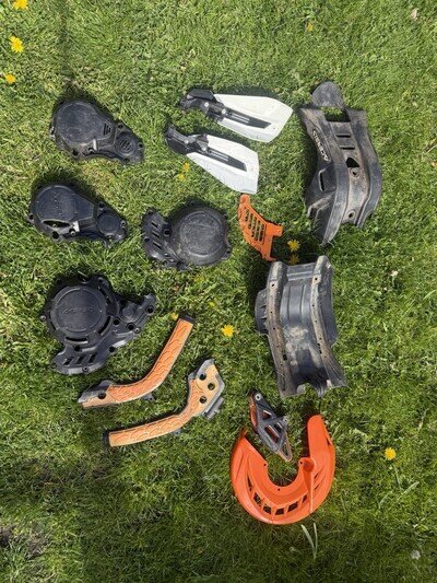 KTM Exc Excf Engine Frame Guards Ect Motocross Enduro KTM