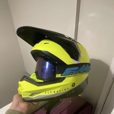 Fly Racing Motocross Helmet (road Legal)