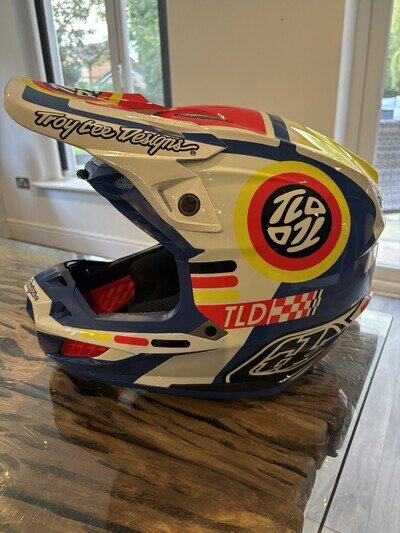 Troy Lee Design SE5 Composite Helmet MX Motocross Enduro Size XL, Excellent