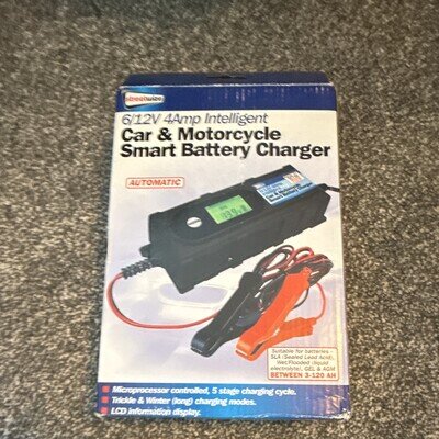 Car Motorcycle Smart Battery Charger