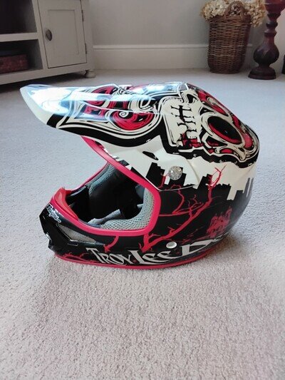 Troy Lee Designs TLD Motocross MX Enduro ATV Road Legal Helmet. Adult Size Large