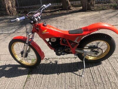 Honda Tlr 250 Gollner air cooled mono twin shock trials bike Honda Tlr 250 Gollner air cooled mono twin shock trials bike