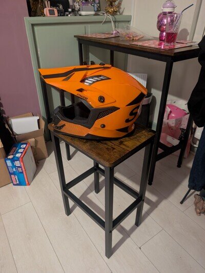 G-Mac Sting Evo Full Face Off Road MX Enduro Motorbike ACU Approved Helmet