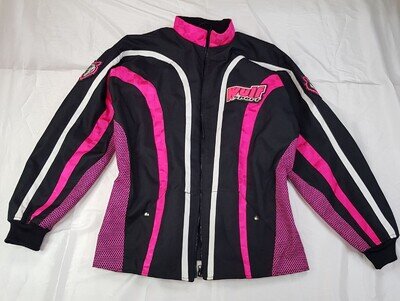 WULFSPORT SIZE L-XXL 18UK WOMENS MENS CORDURA MOTOCROSS JACKET BIKER BROKEN ZIP