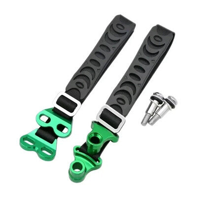 KAWASAKI Front + Rear Enduro Grab Straps KX KXF KLX KLM 125 250 UNIVERSAL FIT MX