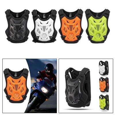 Motocross Chest Protector Body Armour Vest Motorcycle MX Dirt Bike Adjustable
