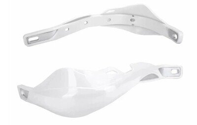 🇬🇧 MX Dirt Bike Reinforced Alloy Handguards White 7/8”