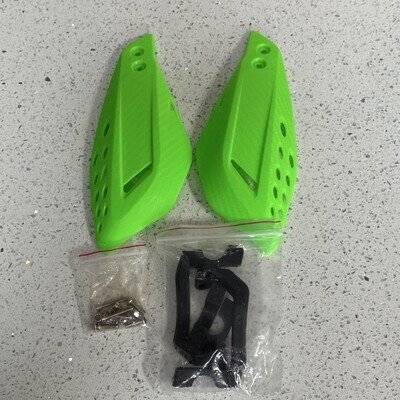 Motorcycle Handguards Green 7/8" 22mm Universal Dirt Bike for Motocross Scooter
