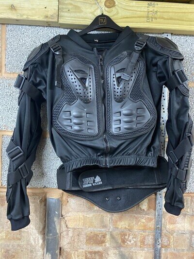 Biker Wears Full Body Armor Jacket - Motocross / MTB / Dirt Bike - Size L/XL