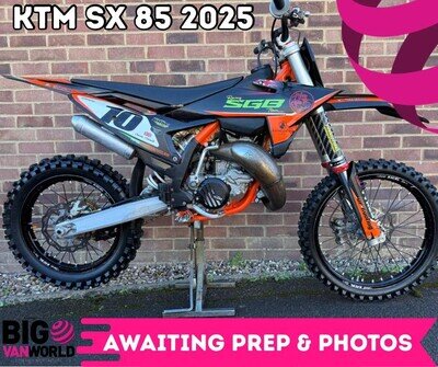 KTM SX 85 2025 - 74 Hrs - Stock & Fully Serviced