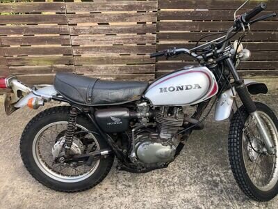HONDA XL250MOTORSPORT 1973 historical HONDA XL250MOTORSPORT 1973 historical