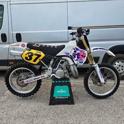 1991 KAWASAKI KX500 2 STROKE MOTOCROSS SUPER / EVO BIKE CR RM YZ KX 125 250 500 1991 KAWASAKI KX500 2 STROKE MOTOCROSS SUPER / EVO BIKE CR RM YZ KX 125 250 500