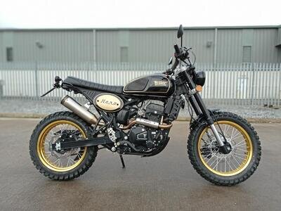 Bluroc Hero 250 Great Fun 250cc Retro Scrambler Delivery & Finance UK/IRE Bluroc Hero 250 Great Fun 250cc Retro Scrambler Delivery & Finance UK/IRE