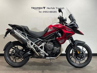 2024 Triumph Tiger 1200 GT PRO New Demo In Store Petrol red Manual 2024 Triumph Tiger 1200 GT PRO New Demo In Store Petrol red Manual
