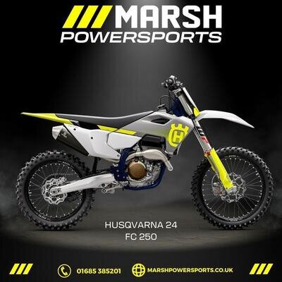 Husqvarna FC250 2024 Model - Husqvarna Main Dealer - 0% Finance Husqvarna FC250 2024 Model - Husqvarna Main Dealer - 0% Finance