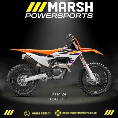 KTM 250 SX-F 2024 Model - KTM Main Dealer - NOW 0% finance KTM 250 SX-F 2024 Model - KTM Main Dealer - NOW 0% finance