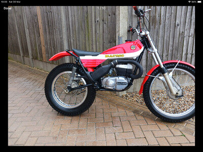 Bultaco 250 1970 2 Stroke Twinshock Trials Bike Very Rare Bultaco 250 1970 2 Stroke Twinshock Trials Bike Very Rare