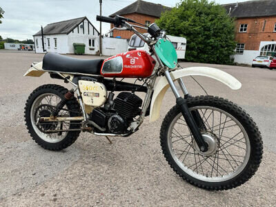COOL 1976 HUSQVARNA WR250 WR 250 TWINSHOCK MX RUNNING PROJECT BIKE TWO STROKE COOL 1976 HUSQVARNA WR250 WR 250 TWINSHOCK MX RUNNING PROJECT BIKE TWO STROKE