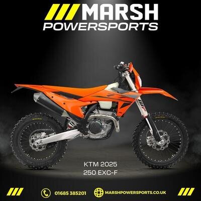 KTM 250 EXC-F 2025 Model - KTM Main Dealer - Taking Deposits Now! KTM 250 EXC-F 2025 Model - KTM Main Dealer - Taking Deposits Now!
