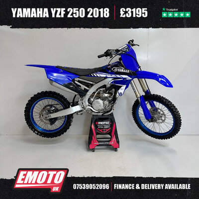 YAMAHA YZF 250 2018 250cc Motocross Bike @EmotoUK - Finance Available YAMAHA YZF 250 2018 250cc Motocross Bike @EmotoUK - Finance Available