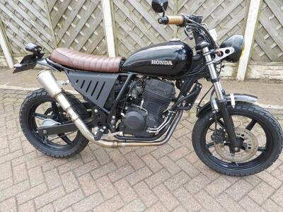 Honda CBF 250 FLAT TRACKER 05 REG NEW TYRES HIGH LEVEL EXHUAST 1 YEARS MOT Honda CBF 250 FLAT TRACKER 05 REG NEW TYRES HIGH LEVEL EXHUAST 1 YEARS MOT