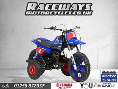 YAMAHA PW50 2025 WITH £180 LITTLE CHAMP KIT FITTED BRAND NEW JUNIOR MOTORCYCLE