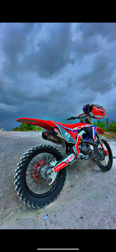 2018 Honda CRF 450 Ken Roczen Edition extras - pro carbon - not abused