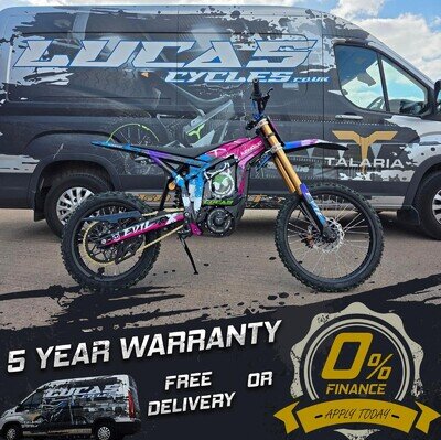 Talaria KOMODO MX6 Evil ink Grunge electric Dirt bike motocross 125cc Talaria KOMODO MX6 Evil ink Grunge electric Dirt bike motocross 125cc