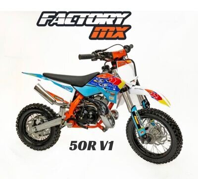 FACTORY MX 50R 2 STROKE 50cc MOTOCROSS DIRT BIKE AUTO LIKE KTM SX50 HUSKY TC50 FACTORY MX 50R 2 STROKE 50cc MOTOCROSS DIRT BIKE AUTO LIKE KTM SX50 HUSKY TC50