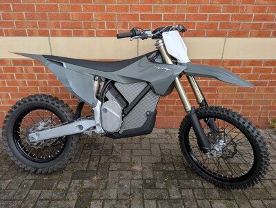 Stark Varg Alpha 80, Hand Rear Brake, Forest Grey, Enduro 18, Side Stand 85-90KG