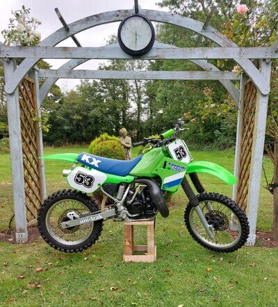 KAWASAKI 250 1987 EVO MOTOCROSS BIKE KAWASAKI 250 1987 EVO MOTOCROSS BIKE