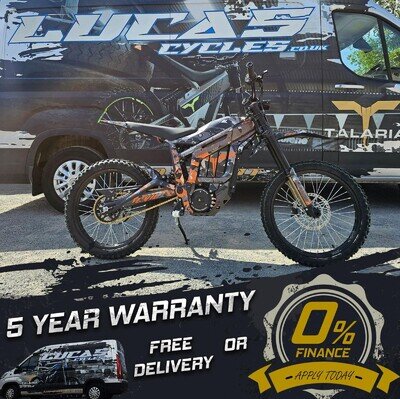 Talaria Sting R SE Shatter Orange off road Electric dirt bike motocross Surron