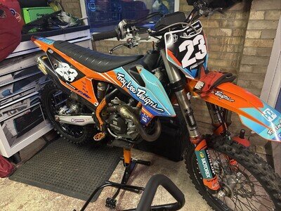 KTM SXF450 2021 Ohlins Suter Apico Low Hours Well Maintained KTM Connectivity