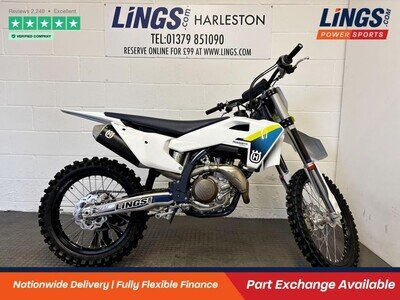 Husqvarna FC450 2025 in White! In Stock NOW!