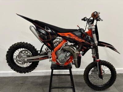 2020 KTM 65 SX, Six Days Graphics, Only 8.4 Hours, Original Plastics Included
